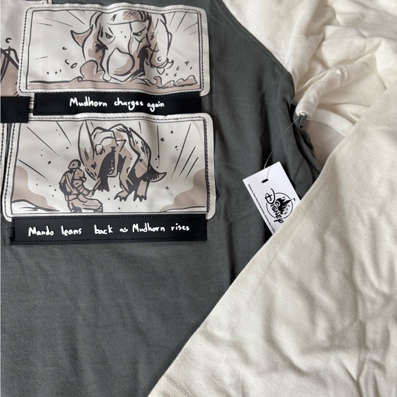 Disney parks Star Wars Mandalorian brand new nwt men’s adult large t shirt - Picture 3 of 6